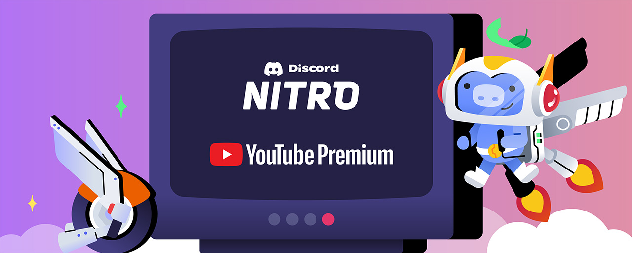 Бесплатно Discord Nitro и YouTube