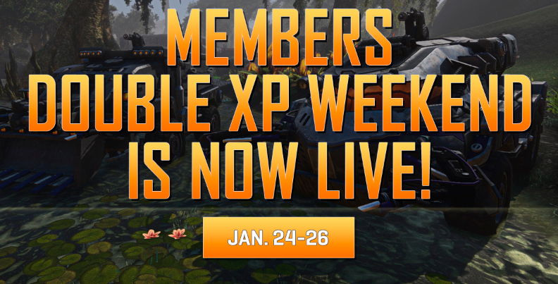 Увеличенный опыт в PlanetSide 2