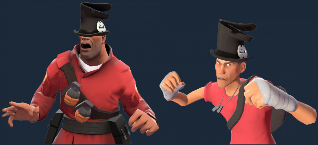 Жутчайший шапокляк в Team Fortress 2