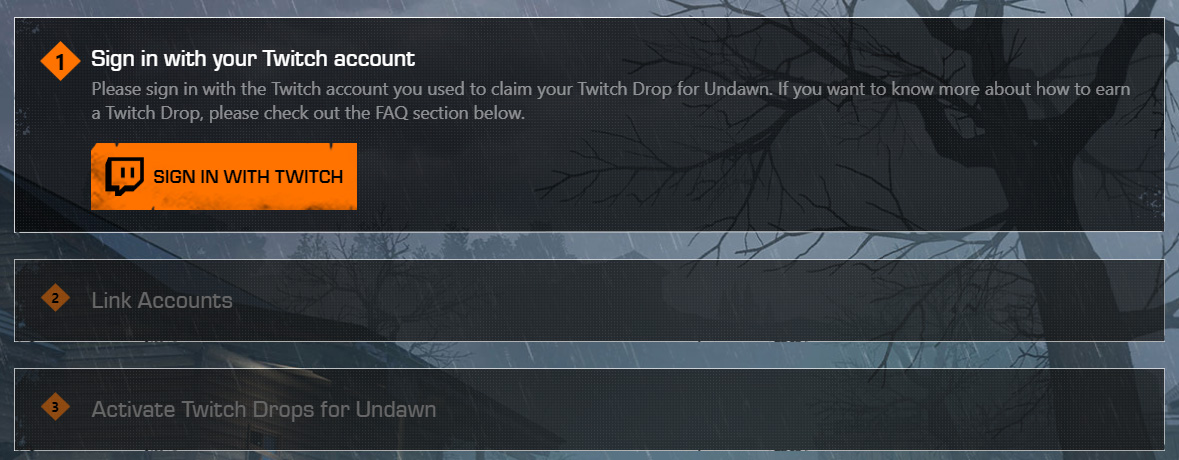 Twitch Drops в Undawn